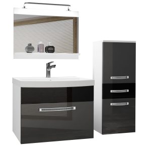 Ensemble de meubles de salle de bain Glamour 31 GLA P 2/0/W/SB/0/MB/PP