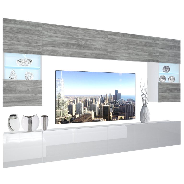 Meuble mural Nexum 3 NEX 1/0/W/GW1W/0/0/PP