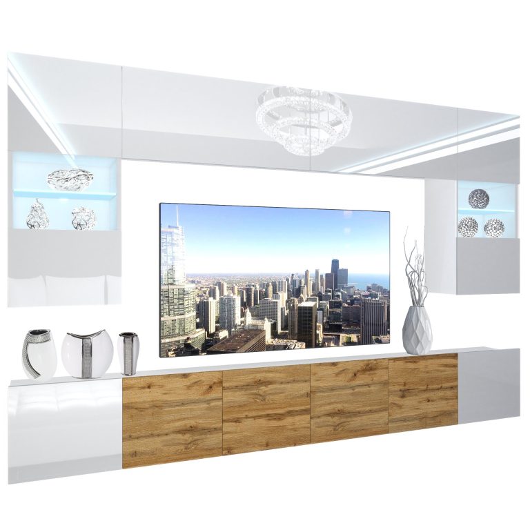 Meuble mural Nexum 8 NEX 1/0/W/WWDW/0/0/PP