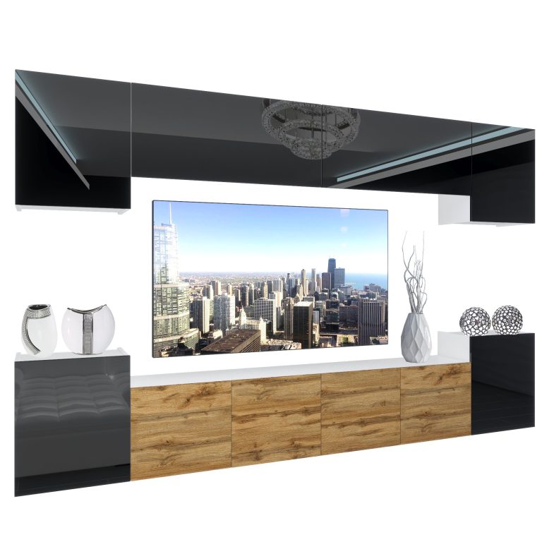 Meuble mural Nexum 70 NEX 4/0/W/BBBDW/0/0/PP