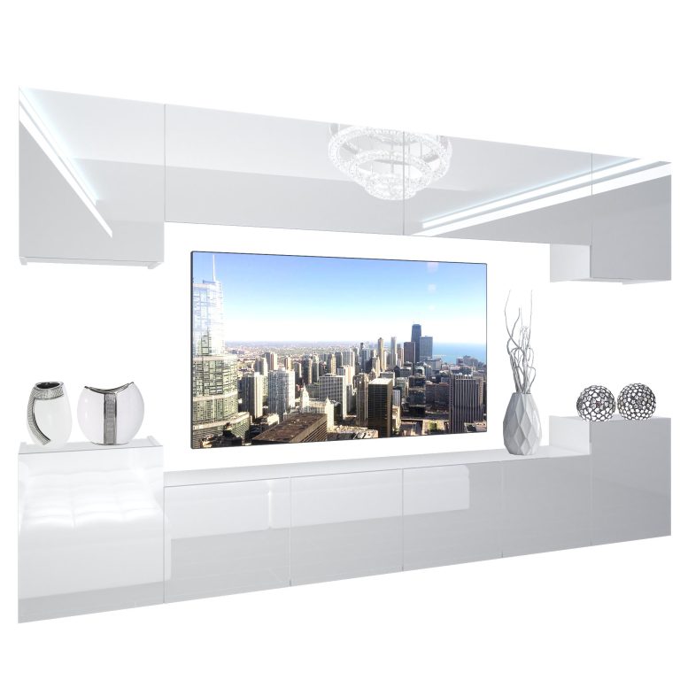 Meuble mural Nexum 57 NEX 4/0/W/W/0/0/PP