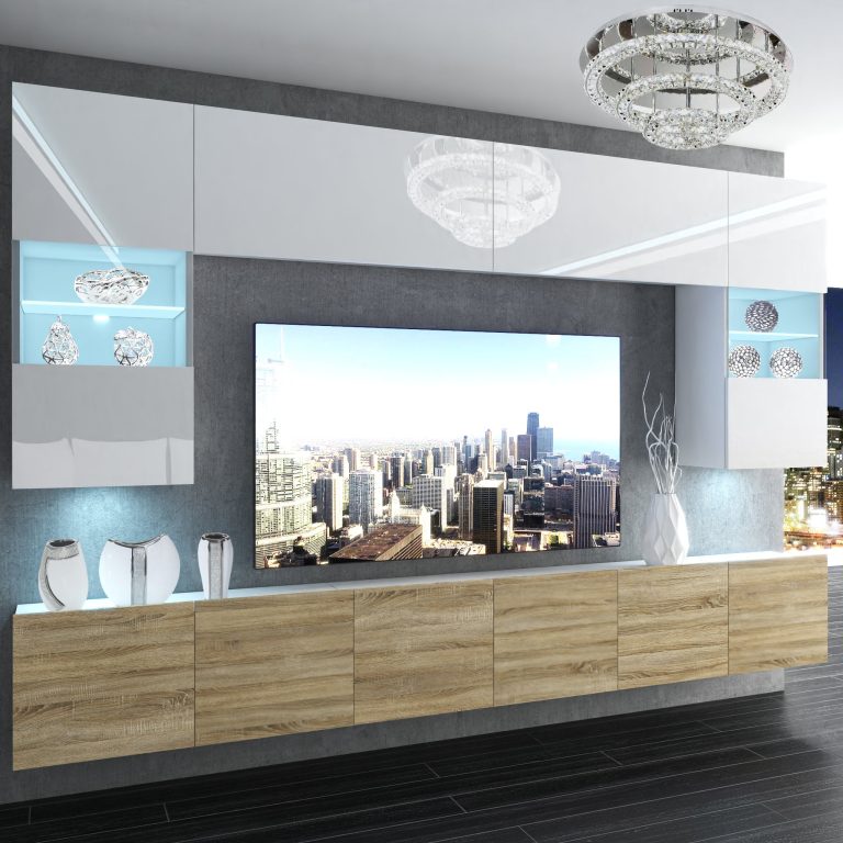 Meuble mural Nexum 4 NEX 1/0/W/WDS/0/0/PP