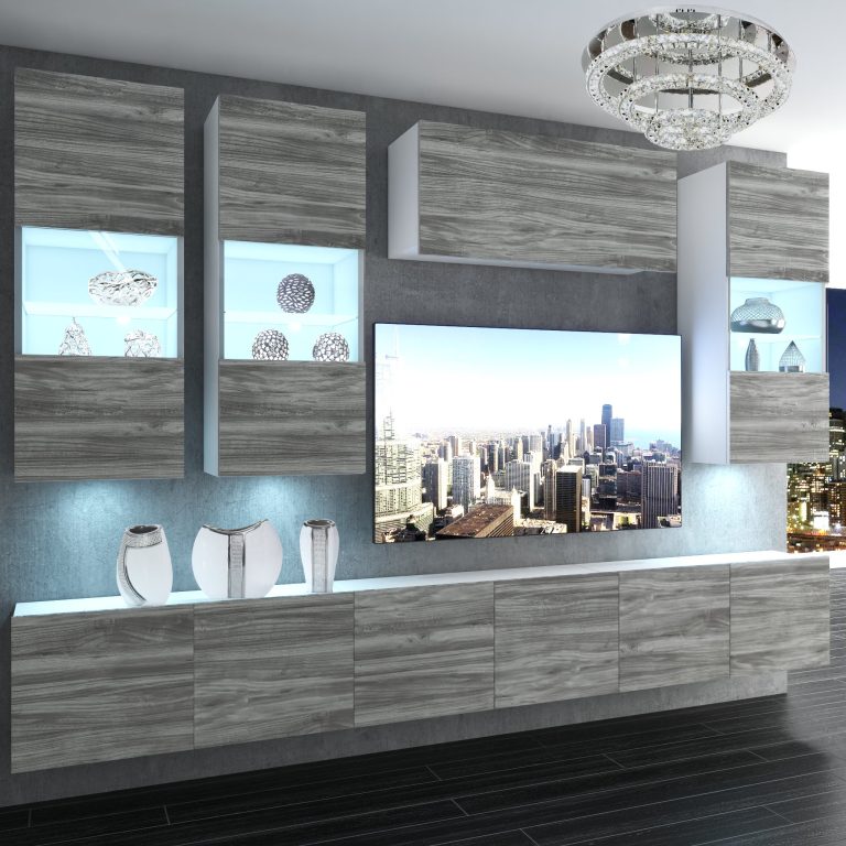 Meuble mural Nexum 83 NEX 5/0/W/GW1/0/0/PP