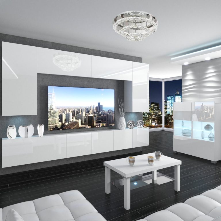 Meuble mural Nexum 19 NEX 2/0/W/W/0/0/PP