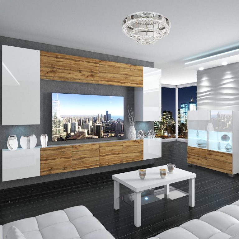 Meuble mural Nexum 25 NEX 2/0/W/WDWWDW/0/0/PP