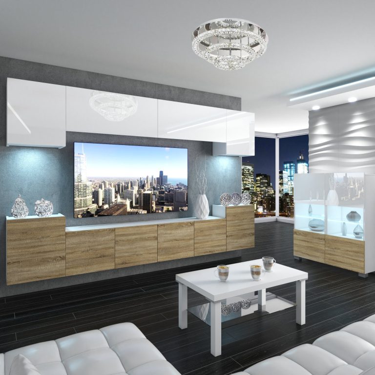 Meuble mural Nexum 59 NEX 4/0/W/WDS/0/0/PP
