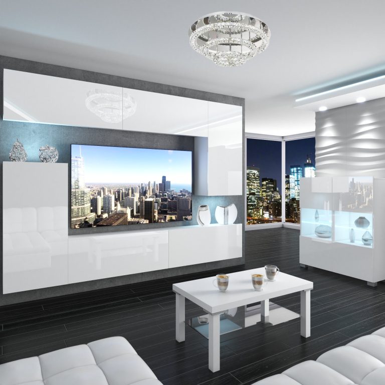 Meuble mural Nexum 117 NEX 8/0/W/W/0/0/PP