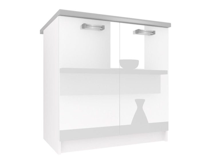 Armoire de cuisine sur pied INF SD80/0/WT/W/0/D
