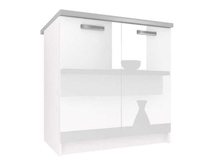 Armoire de cuisine sur pied INF SD80/0/WT/W/0/F