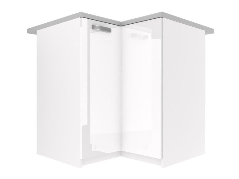 Armoire de cuisine d'angle sans plan de travail INF SNP90/1/WT/W/BB/F