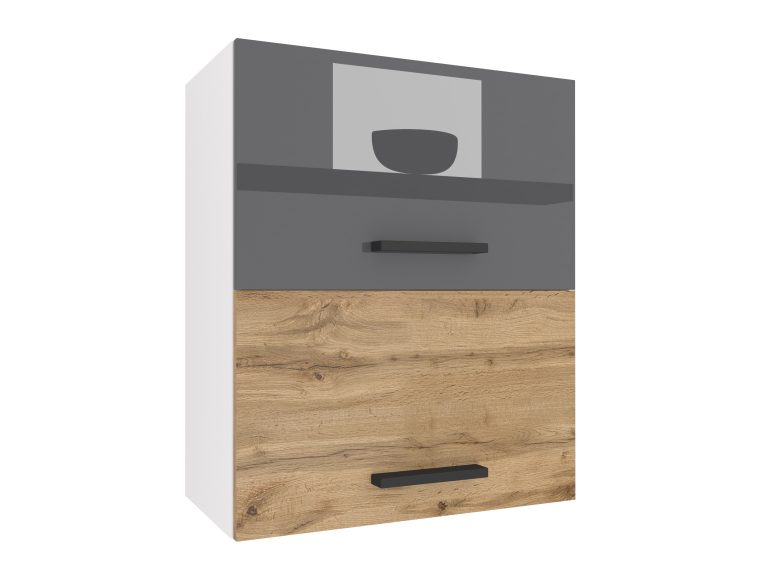 Armoire de cuisine suspendue INF SGP2-60/1/WT/SDW/0/B1