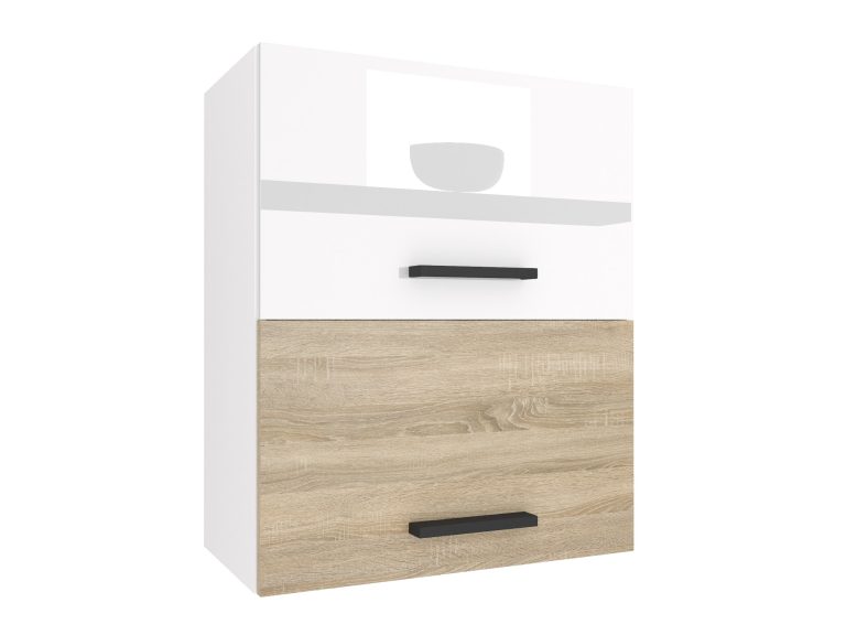 Armoire de cuisine suspendue INF SGP2-60/1/WT/WDS/0/B1