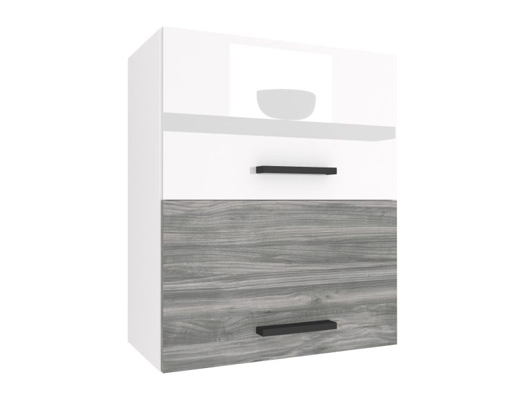 Armoire de cuisine suspendue INF SGP2-60/1/WT/WGW1/0/B1