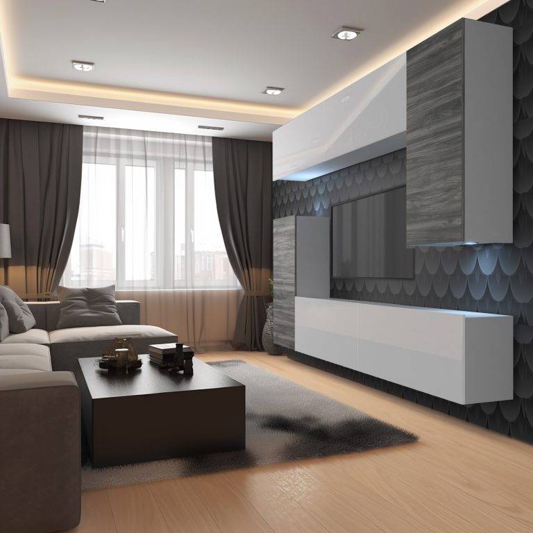 Meuble mural Nexum 119 NEX 8/0/W/WGW1WGW1/0/0/PP