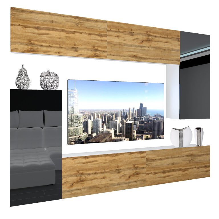 Meuble mural Nexum 127 NEX 8/0/W/DWBBDW/0/0/PP