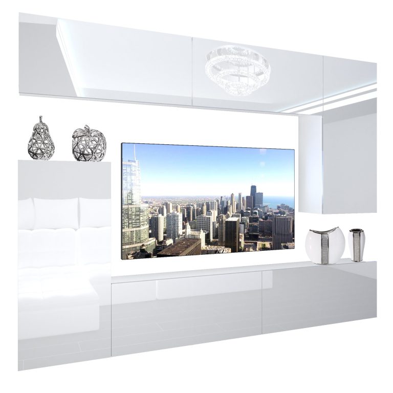 Meuble mural Nexum 117 NEX 8/0/W/W/0/0/PP
