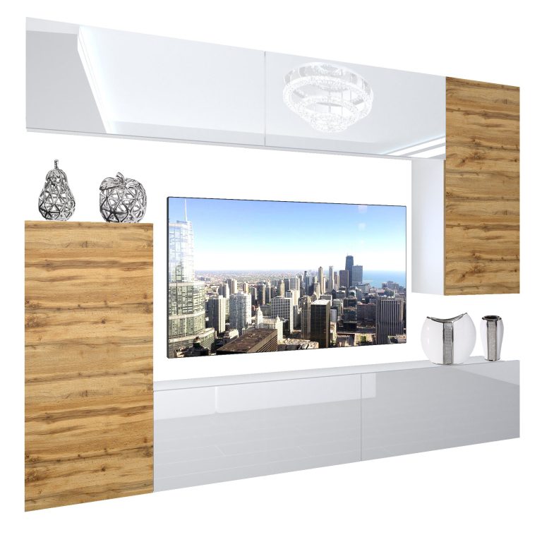 Meuble mural Nexum 123 NEX 8/0/W/WDWDWW/0/0/PP