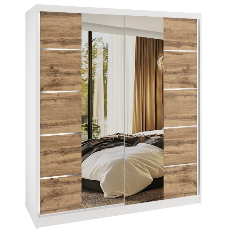 Armoire coulissante SERENITY 158 cm chêne wotan Fabricant ME SERENITY SZP7/0/W/DW/0/HIAL