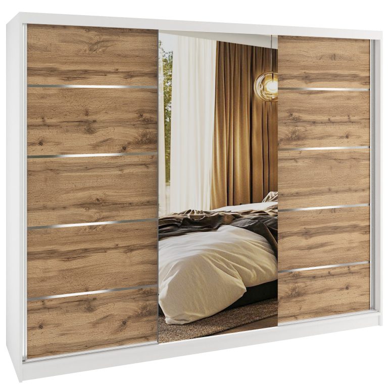 Armoire coulissante SERENITY 232 cm chêne wotan Fabricant MBP SERENITY SZP8/0/W/DW/0/HIAL