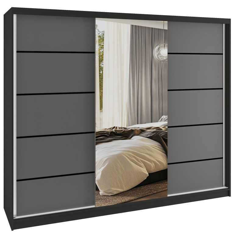 Armoire coulissante SERENITY 232 cm mate gris Fabricant MGB SERENITY SZP8/0/B/SR/0/HIAL