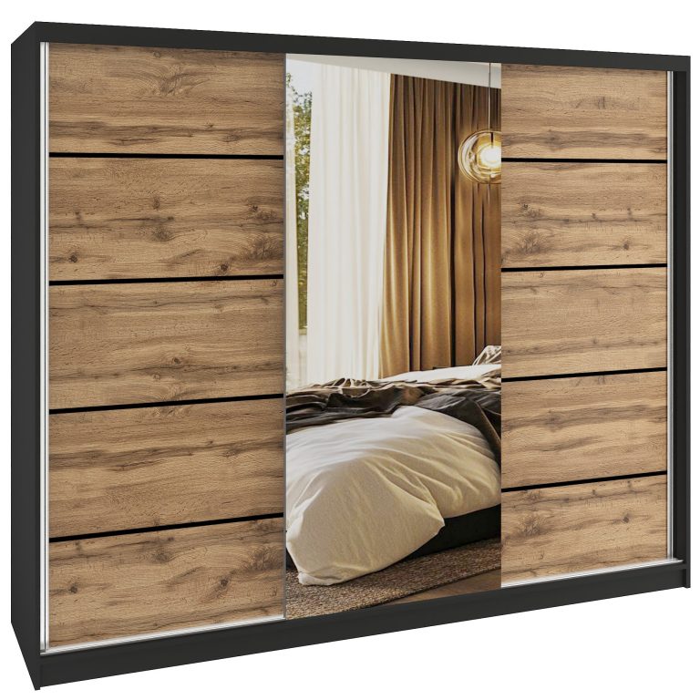 Armoire coulissante SERENITY 232 cm chêne wotan Fabricant MBP SERENITY SZP8/0/B/DW/0/HIAL