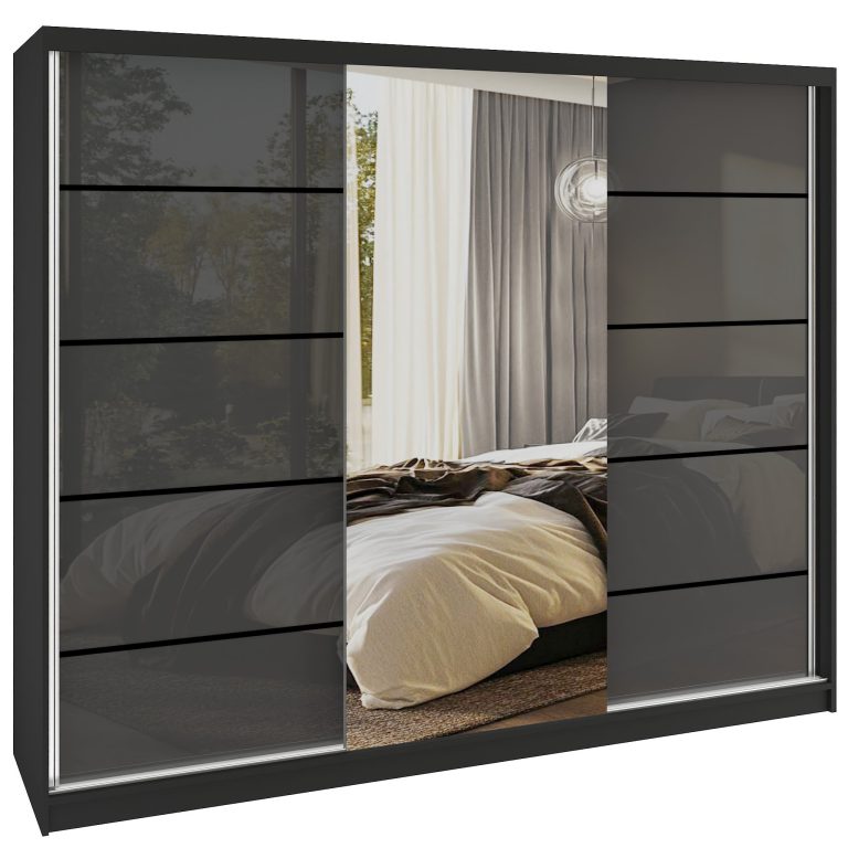 Armoire coulissante SERENITY 200 cm mate gris Fabricant MTG SERENITY SZP5/0/B/S/0/HIAL