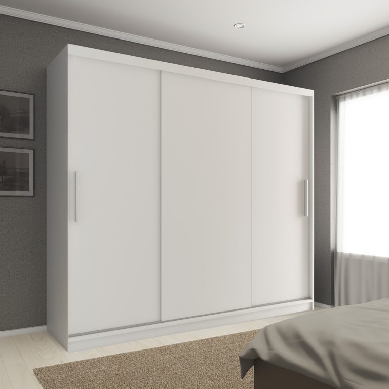 Armoire coulissante 232 cm blanc mat Fabricant SI SZP4/2/1W/3W/0/AL