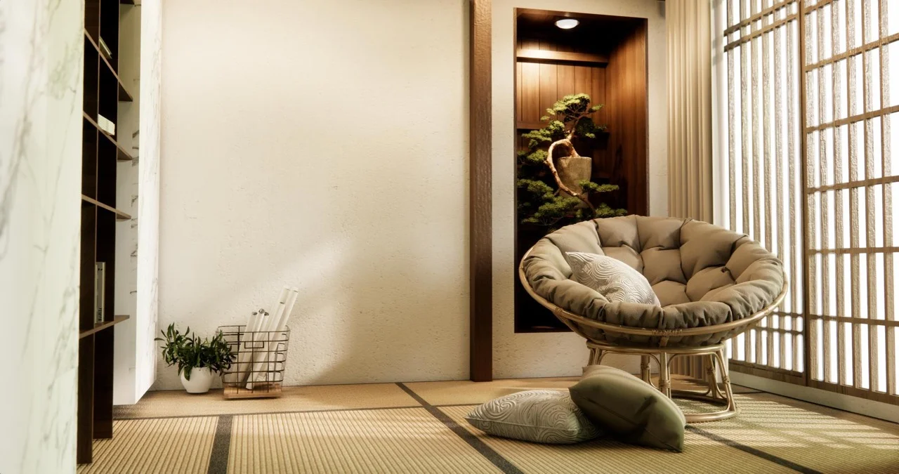 Style japonais en décoration intérieure