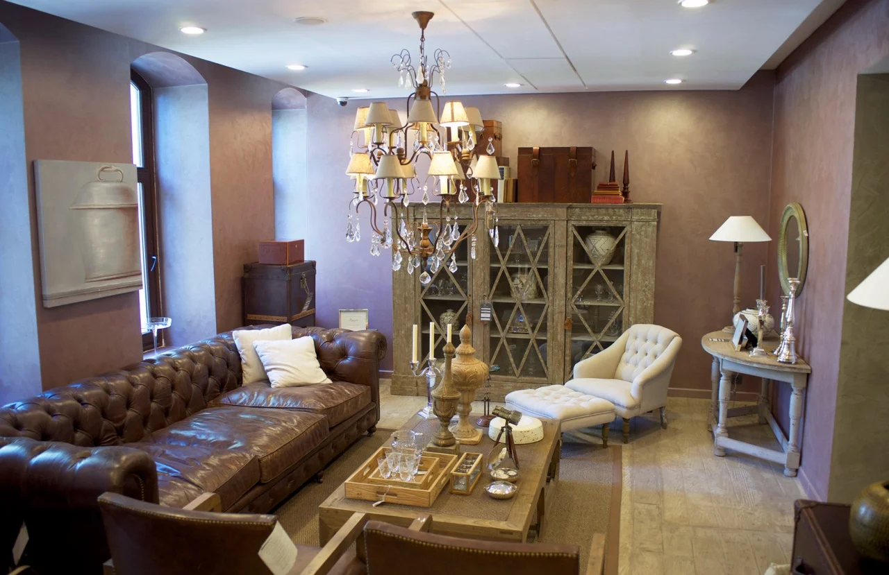 Intérieurs de style Hollywood Regency
