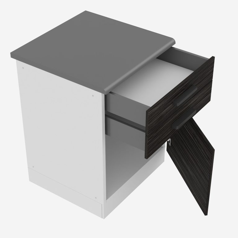 Meuble bas de cuisine 60 cm tiroirs TOR SDSZ60/0/WT/HK/B/B1/PP
