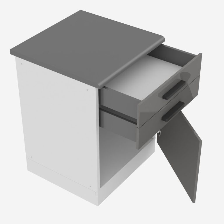 Meuble bas de cuisine 60 cm tiroirs INF SDSZ60/0/WT/S/B/B1/PP