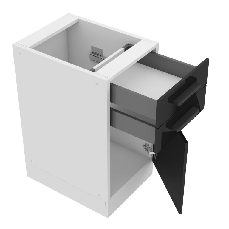 Meuble bas de cuisine 40 cm tiroirs INF SDSZ40/0/WT/B/0/B1/PP