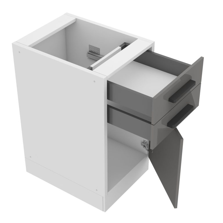 Meuble bas de cuisine 40 cm tiroirs INF SDSZ40/0/WT/S/0/B1/PP