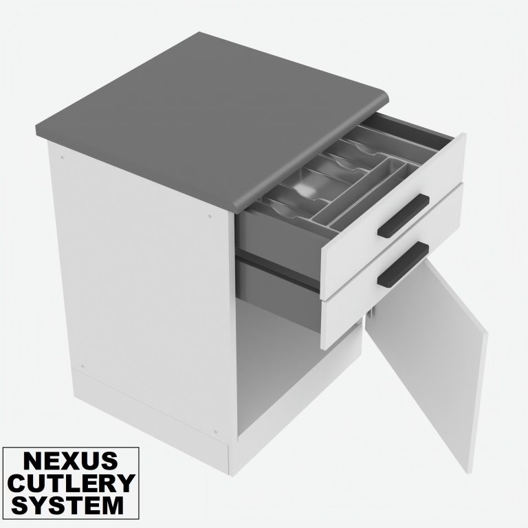 Meubles de cuisine Premium Version Complète 180 cm noir ébène sombre sans plan de travail Fabricant TOR EMILY/0/WT/HK/0/B1