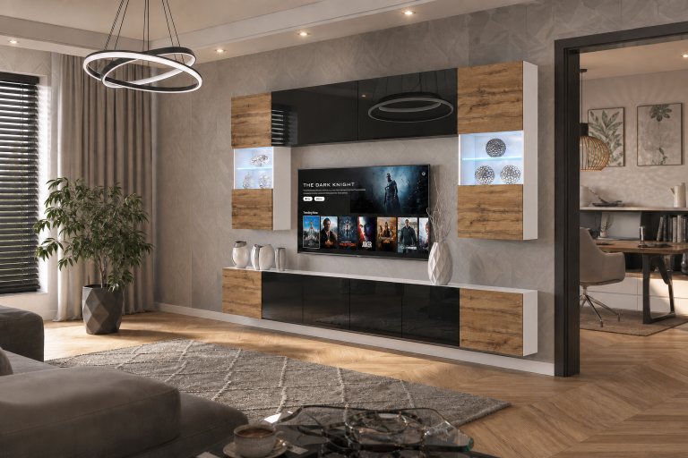 Meuble mural Nexum 15 NEX 1/0/W/DWBDWB/0/0/PP