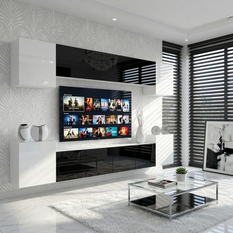 Meuble mural Nexum 56 NEX 4/0/W/WBWB/0/0/PP