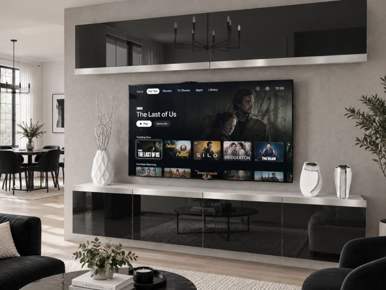Composition murale Prestige 200 cm TV/RTV noire brillante Fabricant IMP P Brando 6/5/W/B/0/0/SL