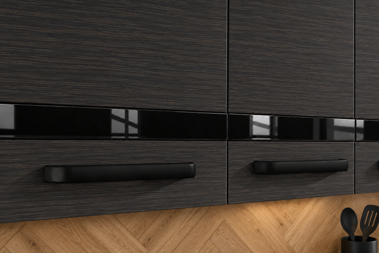 Meubles de cuisine Prestige 180 cm ébène royale sans plan de travail Fabricant TOR P Leonardo/0/WT/HK/BB/A1/CP