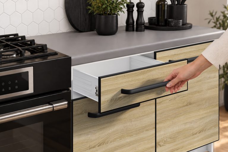 Meubles de cuisine Linea 240 cm chêne sonoma avec plan de travail Fabricant TOR L Salvador/0/WT/DS/0/A1