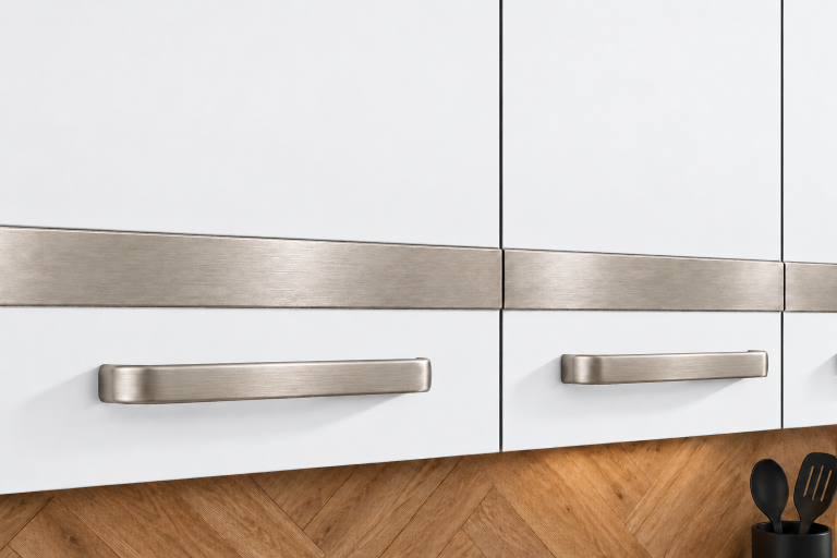 Meubles de cuisine Prestige 240 cm blanc mat avec plan de travail Fabricant TOR P Salvador/0/WT/WT/0/C1/SL