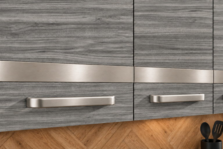 Meubles de cuisine Prestige 320 cm glamour wood sans plan de travail Fabricant TOR P Vincent/0/WT/GW1/BB/C1/SL